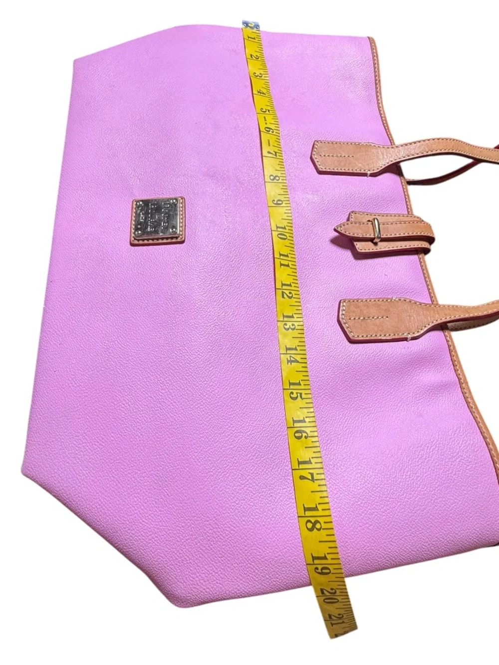 Dooney & Bourke Bubble Gum Pink Extra Large Laptop bag / Work/ diaper bag